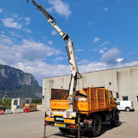 Unimog 1300 gru ribaltabile
