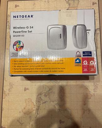 Netgear Powerline Set Adapter WGXB102