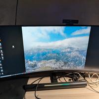 monitor Huawei Mateview GT 34 curvo con soundbar