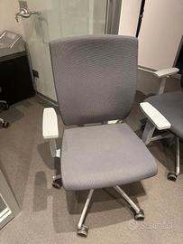 n. 3 sedie girevoli da ufficio