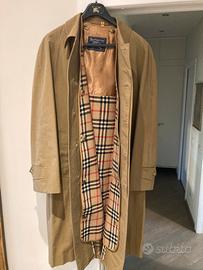 Burberry originale impermeabile uomo