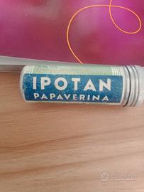 Tubetto,scatola in metallo per medicinali 