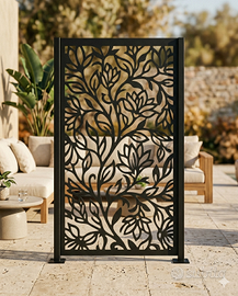 Frangivista in metallo design moderno – pannelli p