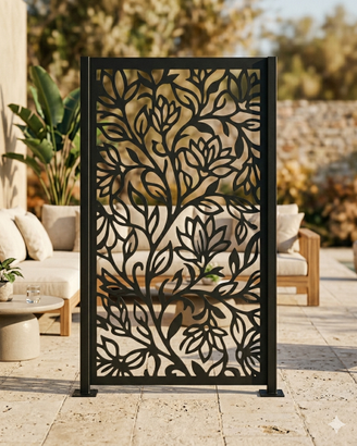 Frangivista in metallo design moderno – pannelli p