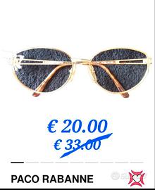 occhiali nuovi Paco Rabanne 