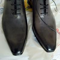 scarpa cuoio e pelle niova