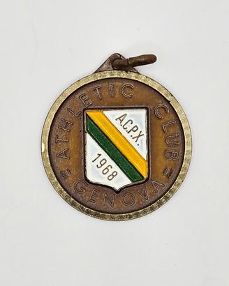 Medaglia Storica Athletic Club Genova 1968 ACPX