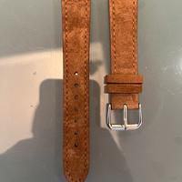 Cinturino nuovo in pelle scamosciata  Anse 18mm