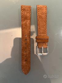 Cinturino nuovo in pelle scamosciata  Anse 18mm