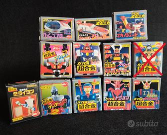 [LOTTO/SINGOLI- RARITÀ] 11 Popy Capsule Chogokin