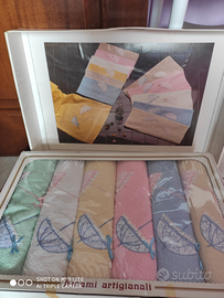 Asciugamani spugna ricamati