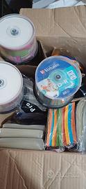 Cd stampa o scrivici sopra MW + Verbatim 45pz.