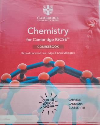 Chemistry for Cambridge IGCSE