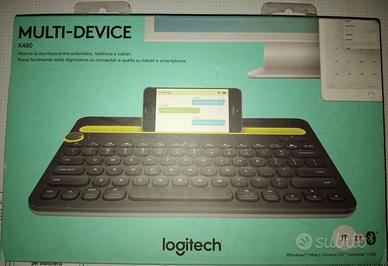 Tastiera Logitech Bluetooth Multi-Device k480