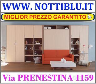 Letto a Scomparsa 2 piazze_12 rate TASSO ZERO
