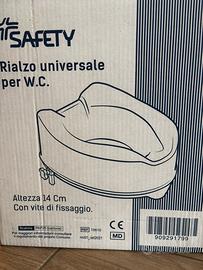 Rialzo universale per WC NUOVO marca Safety