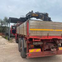Camion Fiat 619 gru hiab 100 q.li