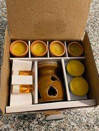 Oil e tealight set profumatore con oli e candeline