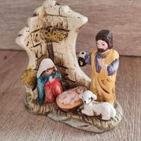 Mini presepe in terracotta come nuovo nativita