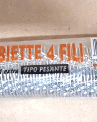 Gabbiette fermatappo in metallo a 4 fili