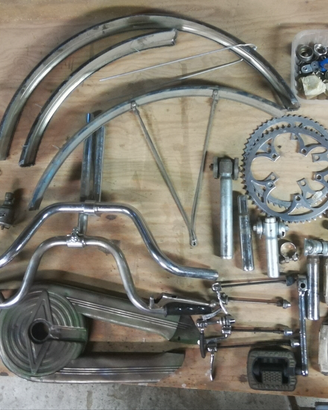 Ricambi pezzi misti usati per bicicletta