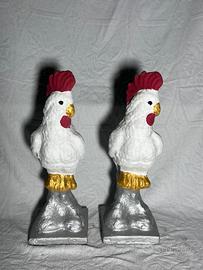 Coppia sculture Cactua
