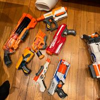 Nerf pistole, fucili, balestra e arco