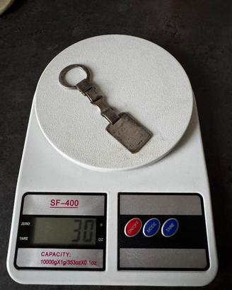 Portachiavi Argento 925 30g ★88 AR Vintage