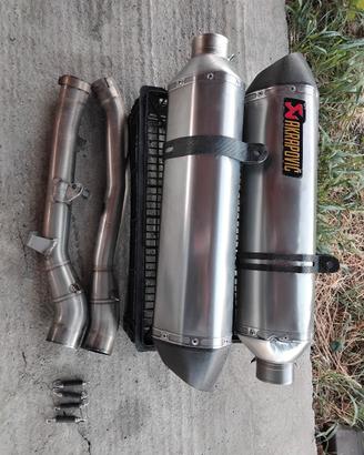 terninali scarico akrapovic kawasaki zzr 1400