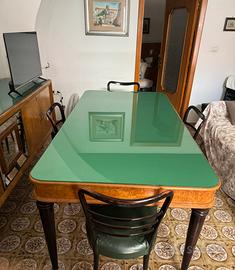 Tavolo vintage anni 50/60 + 4 Sedie