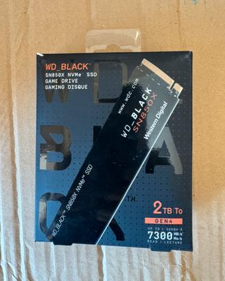 WD black sn850x 2tb nvme