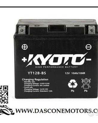 Batteria SENZA MANUTENZIONE CON PACCO ACIDO kyoto