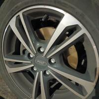 4 cerchi in lega 16 Ford originali con gomme Focus