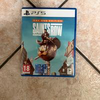 Saints row playstation 5 ps5 nuovo