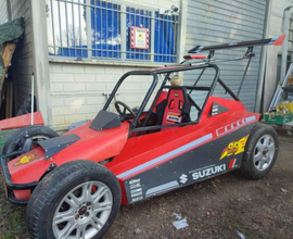 Monoposto autocross slalom pista racing car