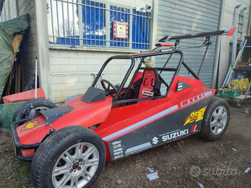 Monoposto autocross slalom pista racing car