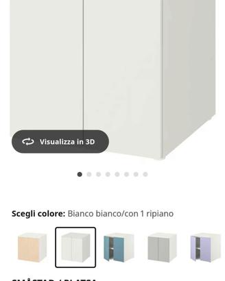 Mobile Ikea Smastad ante Platsa
