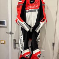 Tuta moto Alpinestars tech air compatible tg 48