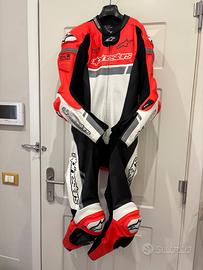 Tuta moto Alpinestars tech air compatible tg 48