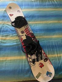 Tavola snowboard + attacchi HEAD