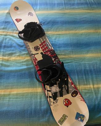 Tavola snowboard + attacchi HEAD