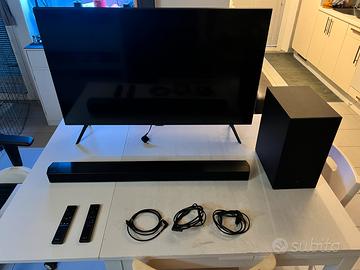 Smart tv Samsung 43” 4K UHD+Kit audio. Perfetti!