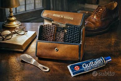 Kit pulizia scarpe vintage Rise'n Shine anni 60