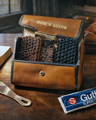 Kit pulizia scarpe vintage Rise'n Shine anni 60