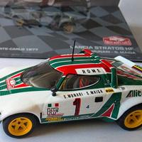 Lancia Stratos rally versione Alitalia 1/43