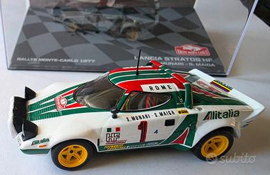 Lancia Stratos rally versione Alitalia 1/43