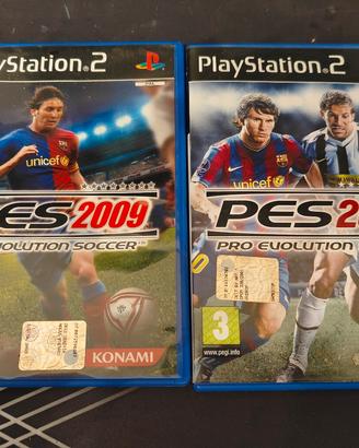 Pes 2009 + Pes 2010 Sony Ps2