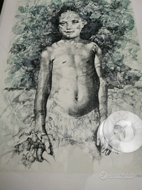 Acquaforte Renzo Vespignani 1984