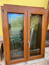 Stock/Lotto Infissi in PVC Effetto Legno