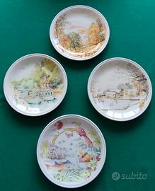 Piatti Decorativi Fontebasso 1760 Vintage
